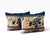 Chinese Custom Made Set of Two Pillows W/Antique Chinese Rug Fragment 19.5" W For Sale - Image 3 of 10