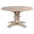 54-72" Solid Wood Round Extendable Dining Table by Essentials for Living For Sale In Washington DC - Image 6 of 6
