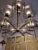 Antique Chandelier in Chrome and Glass by Holger Johansson, 1950s For Sale - Image 10 of 14