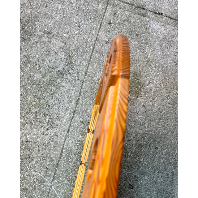 Swedish Pine Mirror, 1970s For Sale - Image 11 of 12