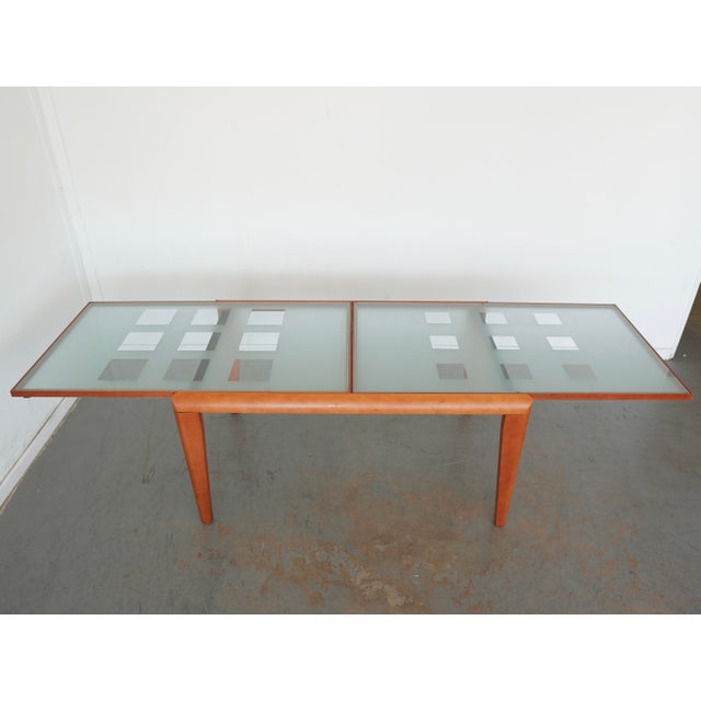 Vintage Calligaris S.p.A. Extendable Dining Table For Sale In Austin - Image 6 of 13