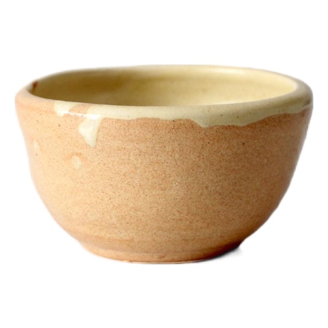 Vintage Handmade Studio Pottery Bowl For Sale