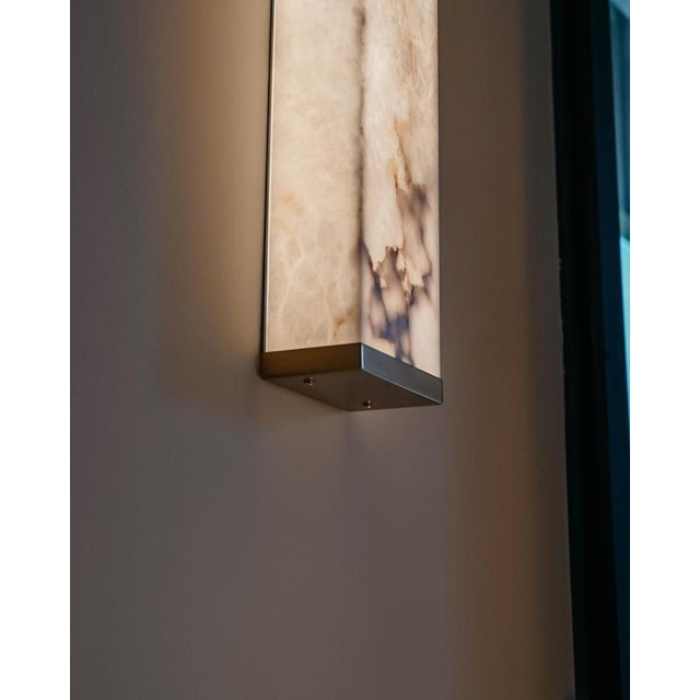 AD 1930 Wall Lamp by United Alabaster For Sale - Image 6 of 9