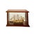 Late 20th Century Ship Model in Glass Display Case HMS Bounty Replica Vintage Nautical Decor For Sale - Image 5 of 8