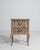 20th Century France Weathered Whitewash Cerused Oak Bedside Cabinet For Sale - Image 4 of 11