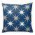 The House of Scalamandré Star Power Pillow, Navy For Sale