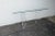 Transparent Mid Century Modern Lucite Glass Top Console Table For Sale - Image 8 of 13