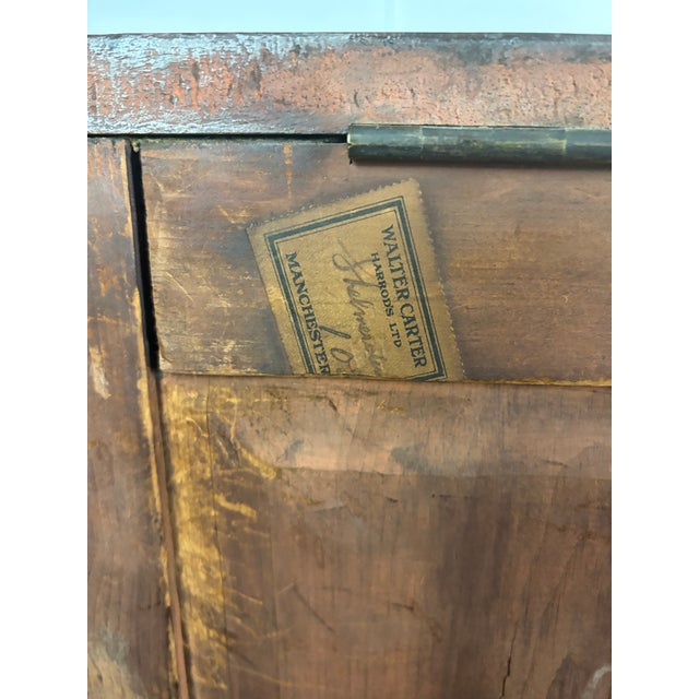 Vintage Mahogany Campaign Drawer Cabinet by Walter Carter for Harrods LTD., 1920s For Sale - Image 12 of 18