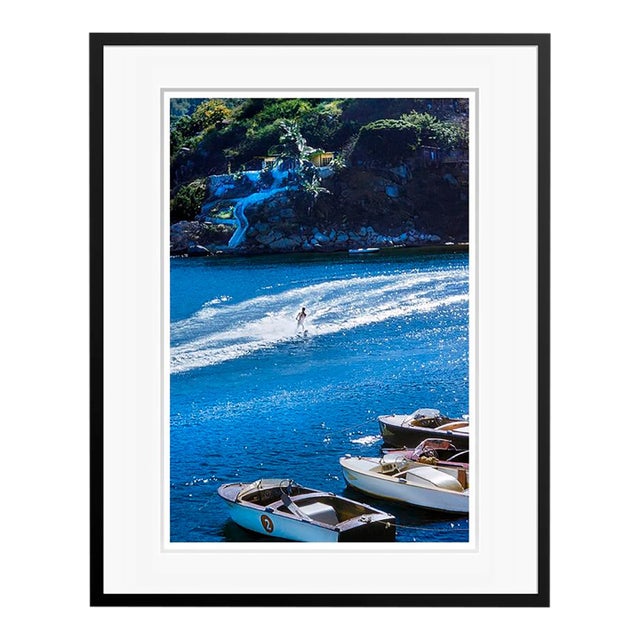 Toni Frissell 'Acapulco Waterskier' Archival Pigment Print Framed in Black For Sale
