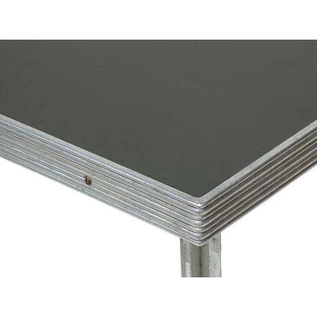 1920s Bauhaus Rationalist Design Tubular Metal Coffee Table, 1920s For Sale - Image 5 of 8