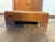 1970s Vintage Wood & Cane Table Lamp With Rectangular Shade For Sale - Image 5 of 6