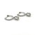 2010s Natural Sapphire Diamond Dangle Earrings 14k WG 1.16 TCW Certified For Sale - Image 5 of 12