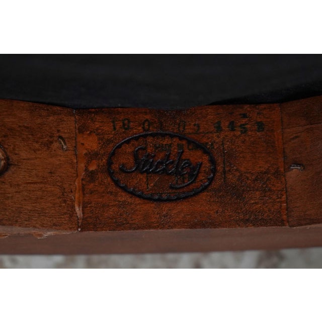 Set of 6 Stickley Cherry Regency Dining Room Chairs For Sale - Image 17 of 18