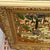 Late 19th Century Late 19th Century Japanese Garden Scene Ceramic Painting Handmade Drift Blue Wall Hanging For Sale - Image 5 of 11