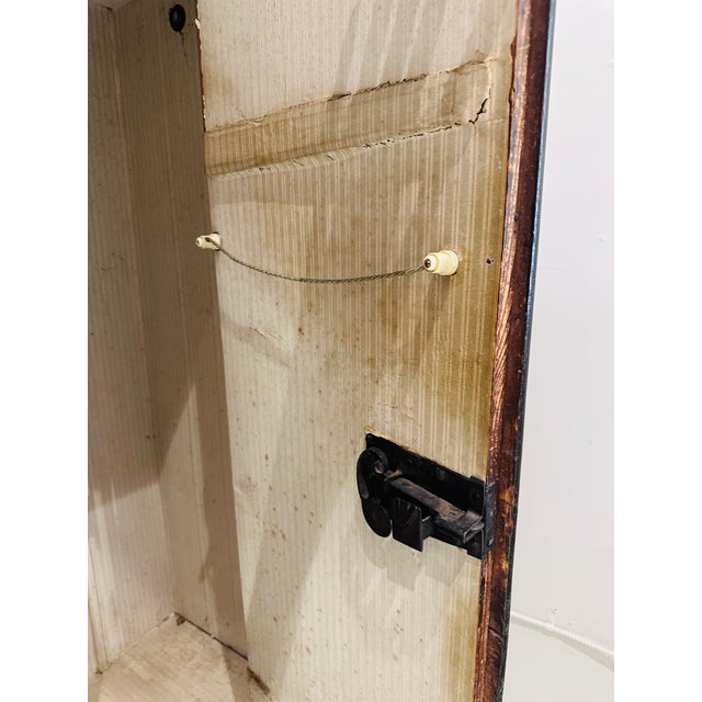 Antique c.1800 Austrian/Tyrolean Hand-Painted Bridal Cabinet (Bauernschrank) For Sale - Image 12 of 14