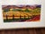 Rustic Susan R. Wilson Original Oilstick Landscape of Midwestern Farmland, Signed & Professionally Framed For Sale - Image 3 of 8