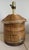 Gabriella Crespi Vintage Pencil Reed Rattan Lamp With Brass Accents For Sale - Image 4 of 9