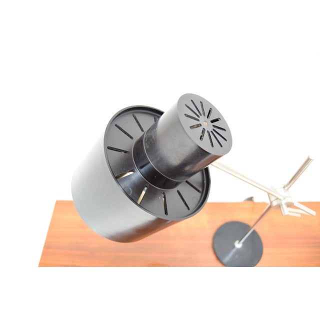 Industrial Adjustable Desk Lamp by Jan Suchan for Elektrosvit, 1960s For Sale - Image 11 of 13