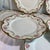 Metal Mid 20th Century French Limoges Haviland Pink Roses With Elaborate Gold Rim - Set of 8 For Sale - Image 7 of 9