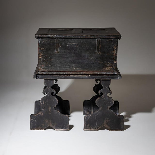 Baroque Style Chest on Stand, 20th Century For Sale - Image 6 of 16