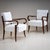 Wood Pair of Armchairs, possibly Italy, 1940s For Sale - Image 7 of 18