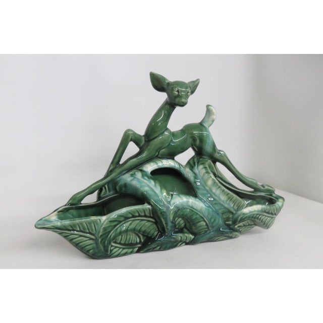 This beautiful Deer Lamp made of ceramic. Presenting a stunning green color with a gloss finish, this gorgeous piece...