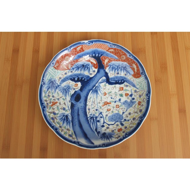 Unique and lovely Japanese Imari charger. I find this one exceptionally beautiful in comparison to many others I have...