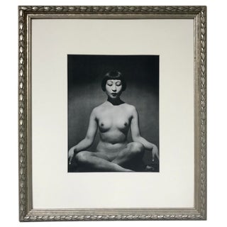 Vintage C. 1937 John Everard Photogravure “Meditation “ For Sale