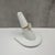 Contemporary 4.12ct Oval Lab Grown Diamond Ring Igi F Vs1 14k Yellow Gold Hidden Halo, Size 7 For Sale - Image 3 of 7