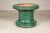 Chinese Vintage Green Glazed Ceramic Planter or Garden Seat Base with Foliage For Sale - Image 10 of 11
