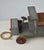 Charming French handmade wooden toy car, most likely dating from the late 1930s or the 1940s. Entirely handcrafted in...