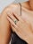 Three Stone Emerald Halo Diamond 18k Gold Designer Vintage Ring Size 7 For Sale - Image 4 of 12
