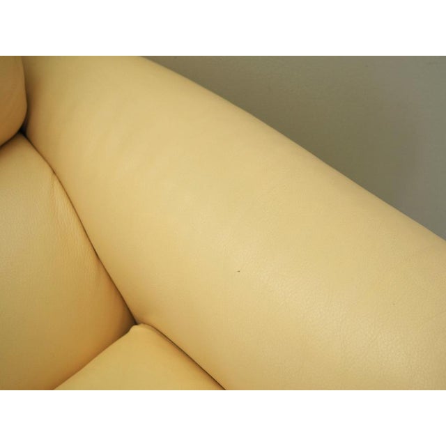 Italian Leather Sofa, 1960s For Sale - Image 14 of 18