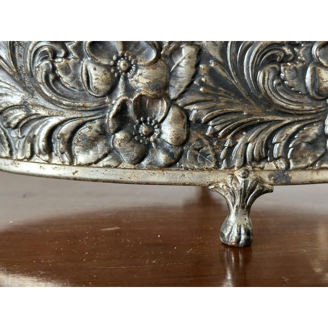 Small Art Nouveau Jardinière with Original Glass, 1890s For Sale - Image 6 of 14