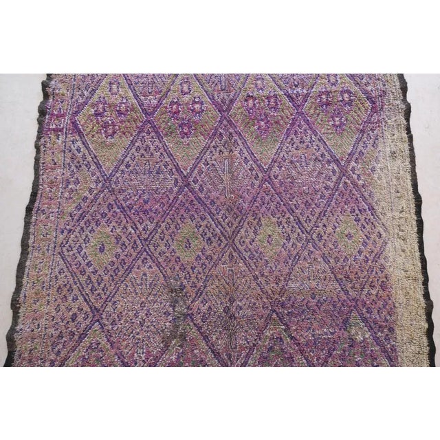 Mid-Century Modern Mid-Century Moroccan Rug - 6'8" X 10'0" Ft For Sale - Image 3 of 10