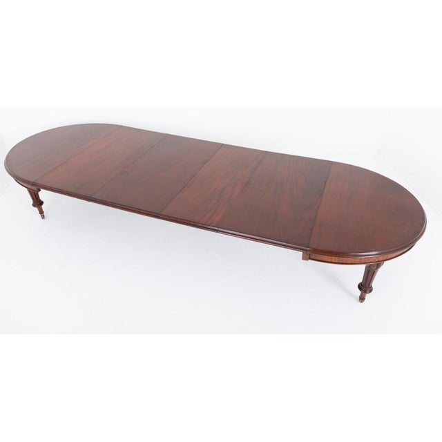William IV Extending Mahogany Dining Table, 1830s For Sale - Image 3 of 4