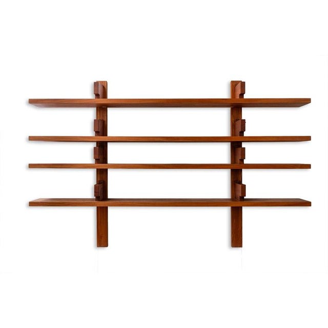 Pierre Chapo Large Elm Bookcase by Pierre Chapo, 1980s For Sale - Image 4 of 4