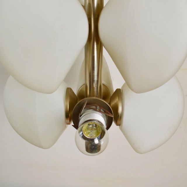 Sputnik Pendant with Opalescent Shades, 1960s For Sale - Image 10 of 13