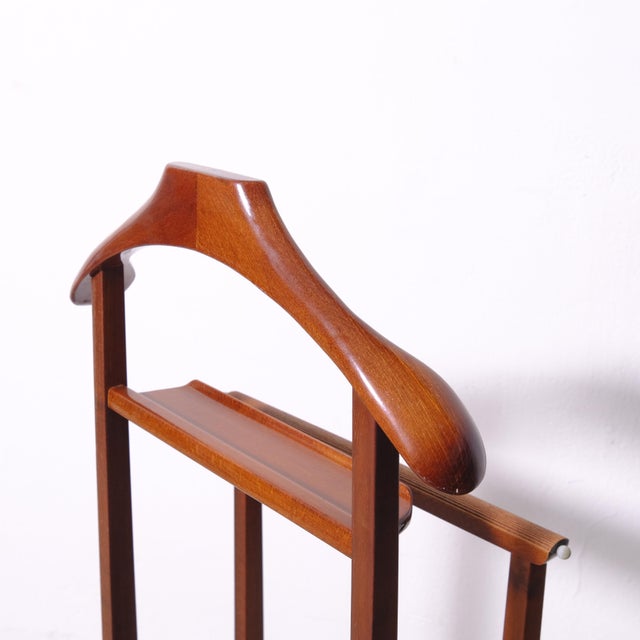 Wooden Valet Stand from Fratelli Reguitti, Italy, 1960s-1970s For Sale - Image 9 of 12