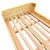 Mid-Century Full Size Stacked Rattan Bed Frame With Wicker Wrappings by Seven Seas For Sale In Los Angeles - Image 6 of 8