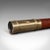 Late 19th Century Antique 3 Draw Telescope, English Brass, Terrestrial Instrument, Victorian, 1880 For Sale - Image 5 of 10