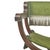 Spanish Wood Armchair, 1940s For Sale - Image 13 of 17