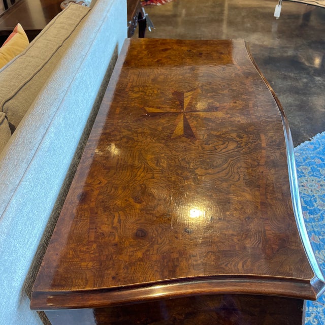 Italian Hand Carved Genoese Baroque Style Commode Chest of Drawer For Sale - Image 4 of 13