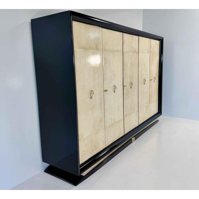 Italian Art Deco Wardrobe by Osvaldo Borsani, 1940s For Sale - Image 6 of 18