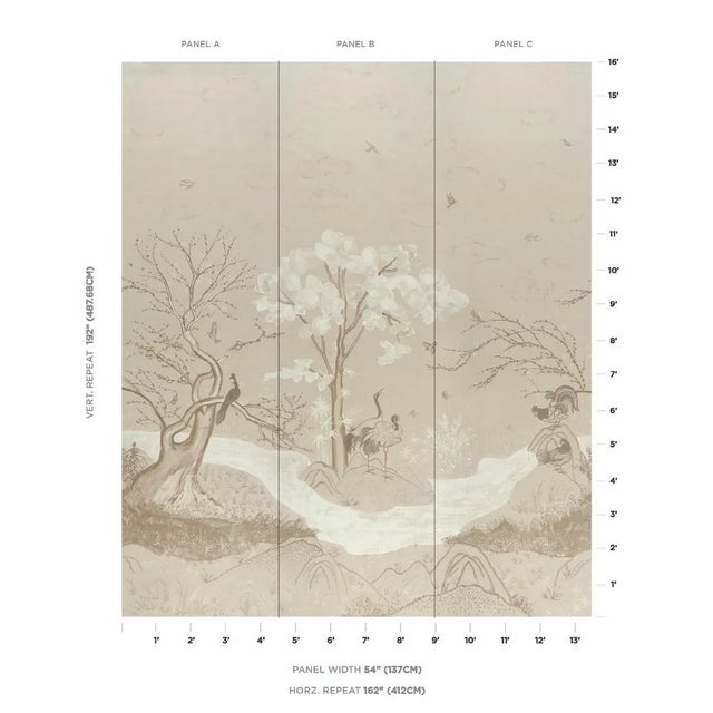 Artist Colette Cosentino was inspired by Japanese ink brush paintings when she created Birdsong, an exquisite large-scale...
