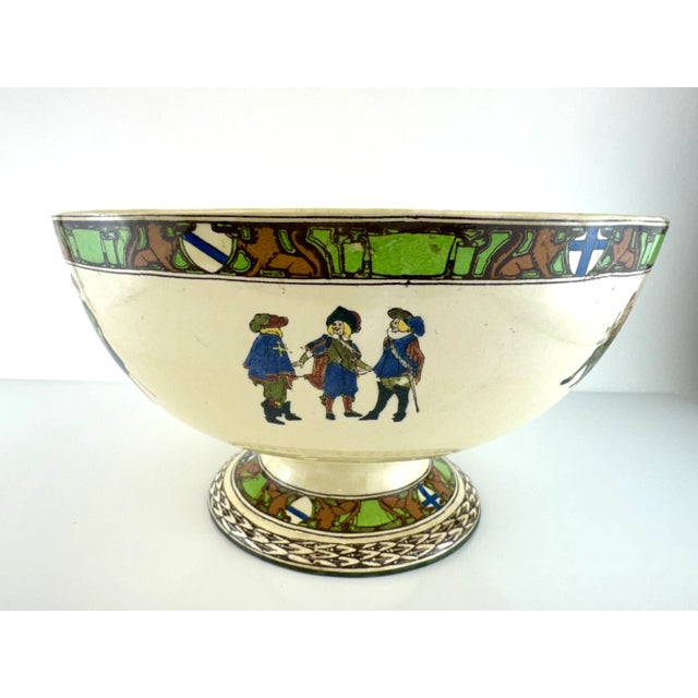 Royal Doulton Musketeers Seriesware Bowl, Early 20th Century For Sale - Image 14 of 18