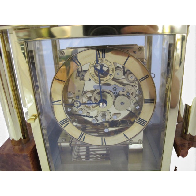 Kieninger German Mantel Clock 9 Jewel Triple Chime Jm13 Movement For Sale - Image 16 of 18