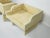 Cream 2000s Pair of Travertine Arm Chairs Attributed to Stéphane Parmentier For Sale - Image 8 of 13