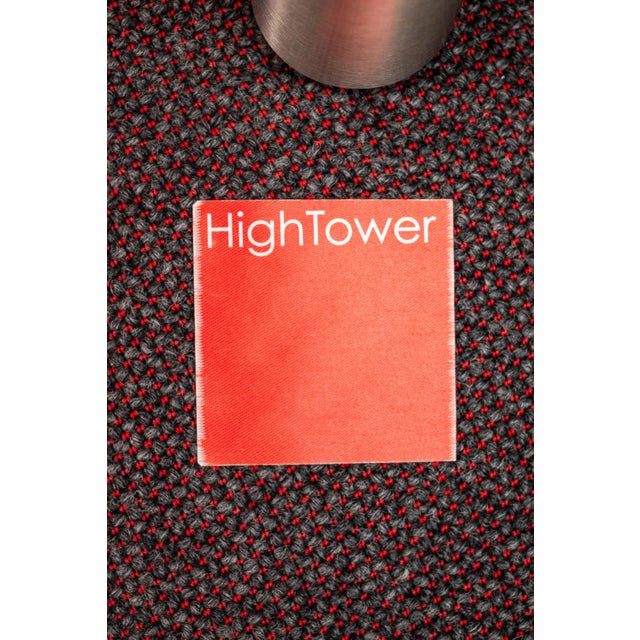 Purple Set of Two 2 Postmodern Swivel-Base "K2" Magenta Chairs by Busk & Hertzog for Hightower, Usa, 2000's For Sale - Image 8 of 10