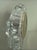 Seiko 1980s Elegant "Ice Formation" Cut Crystal Seiko Mantle Clock Face Working Condition - Battery Operated For Sale - Image 4 of 5